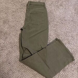 Old Navy Tall Extra High-Rise Wide Leg Pants in Olive